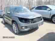 2016 Volkswagen Tiguan S with VIN WVGAV7AX3GW537541, listed as a IAAI auction lot 41834410 with 39,024 mi miles and . Bid and sale history available at DreamBid. Image 12.