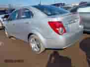 2013 Chevrolet Sonic LTZ with VIN 1G1JE5SH1D4166802, listed as a IAAI auction lot 41634168 with 86,351 mi miles and . Bid and sale history available at DreamBid. Image 3.