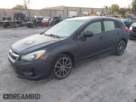 2013 Subaru Impreza Premium with VIN JF1GPAC63D2800484, listed as a IAAI auction lot 43471635 with 211,305 mi miles and . Bid and sale history available at DreamBid. Image 2.