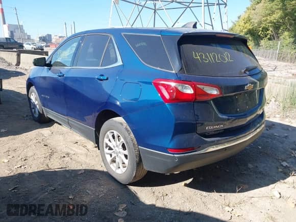 2019 Chevrolet Equinox LT z VIN 3GNAXJEV4KL332482, wystawiony jako IAAI lot #43112012 z przebiegiem 64 851 mil mil oraz . Historia ofert i sprzedaży dostępna na DreamBid. Obrazek 3.