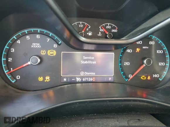 2019 Chevrolet Colorado 2WD Z71 with VIN 1GCGSDEN8K1308762, listed as a Copart auction lot 52702275 with 67,126 mi miles and Salvage title. Bid and sale history available at DreamBid. Image 9.