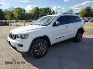 2020 Jeep Grand Cherokee Limited with VIN 1C4RJFBG4LC332088, listed as a Copart auction lot 71025815 with 42,860 mi miles and Salvage title. Bid and sale history available at DreamBid. Image 1.