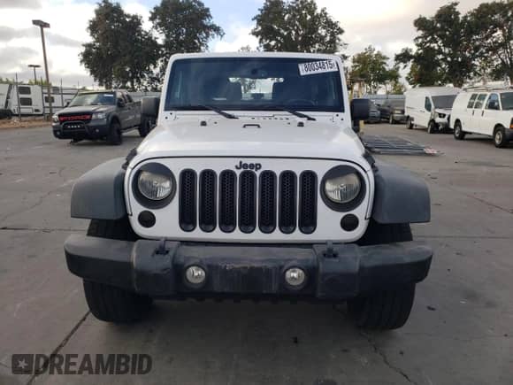 2013 Jeep Wrangler Sport with VIN 1C4AJWAG0DL636843, listed as a Copart auction lot 80034815 with 113,605 mi miles and Salvage title. Bid and sale history available at DreamBid. Image 5.