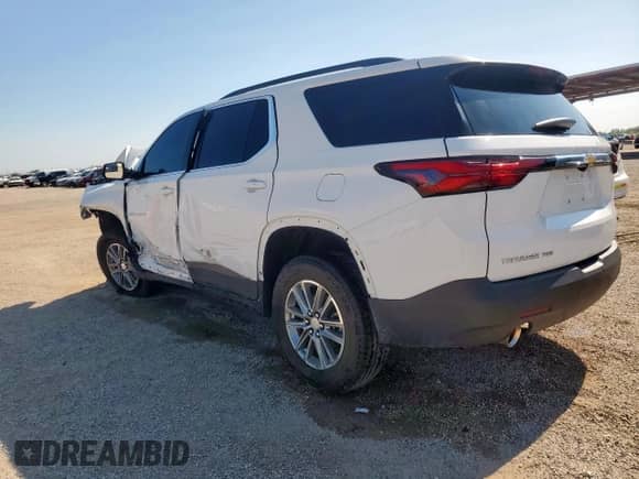 2023 Chevrolet Traverse LT Cloth with VIN 1GNEVGKW7PJ157084, listed as a Copart auction lot 72091195 with 67,722 mi miles and Clean title. Bid and sale history available at DreamBid. Image 2.