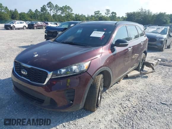 2019 Kia Sorento LX с VIN 5XYPG4A51KG596633, выставлен на аукционе IAAI как лот 42933413 с пробегом 44 187 миль миль и . История ставок и продаж доступна на DreamBid. Изображение 2.