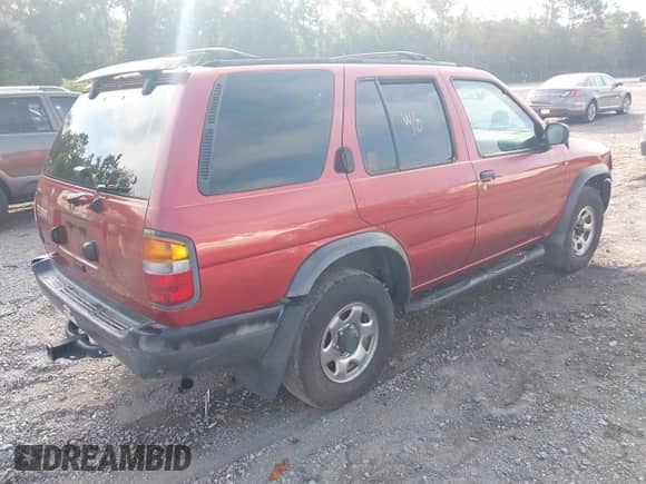 1997 Nissan Pathfinder XE with VIN JN8AR05Y7VW137213, listed as a IAAI auction lot 43265288 with 256,343 mi miles and . Bid and sale history available at DreamBid. Image 4.