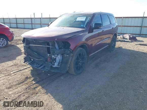 2020 Dodge Durango GT Plus with VIN 1C4RDHDG9LC411238, listed as a IAAI auction lot 41780018 with 78,631 mi miles and . Bid and sale history available at DreamBid. Image 2.