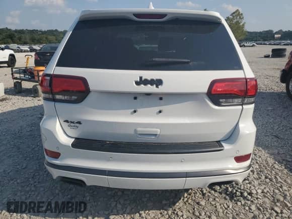 2020 Jeep Grand Cherokee Overland with VIN 1C4RJFCG8LC400486, listed as a Copart auction lot 80120135 with 59,117 mi miles and Salvage title. Bid and sale history available at DreamBid. Image 6.