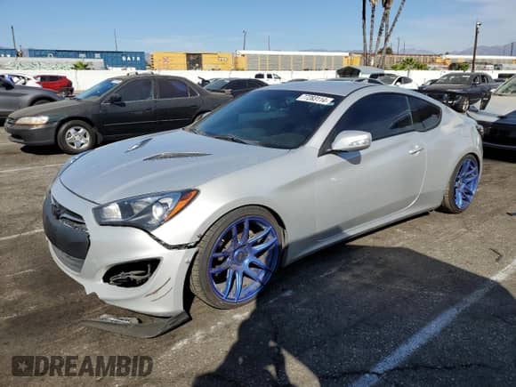 2016 Hyundai Genesis Coupe 3.8L Base с VIN KMHHT6KJ6GU136859, выставлен на аукционе Copart как лот 77283114 с пробегом 120 185 миль миль и Чистый • Clean title. История ставок и продаж доступна на DreamBid. Изображение 1.