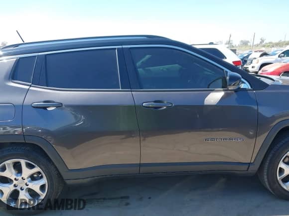 2022 Jeep Compass Limited with VIN 3C4NJDCB6NT100587, listed as a IAAI auction lot 43356409 with 34,839 mi miles and . Bid and sale history available at DreamBid. Image 13.