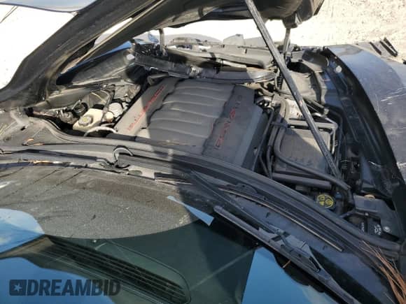 2015 Chevrolet Corvette Z51 1LT with VIN 1G1YG3D70F5105746, listed as a Copart auction lot 87273415 with 29,586 mi miles and Salvage title. Bid and sale history available at DreamBid. Image 11.