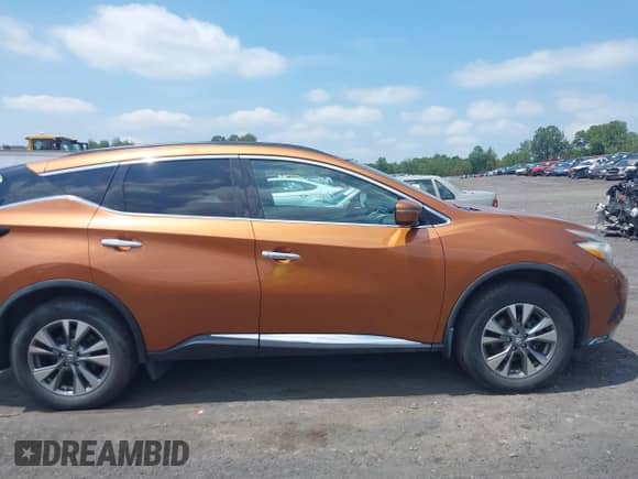 2015 Nissan Murano SL with VIN 5N1AZ2MH4FN254159, listed as a IAAI auction lot 42829778 with 96,594 mi miles and . Bid and sale history available at DreamBid. Image 13.