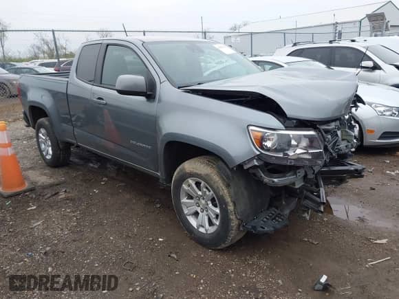 2022 Chevrolet Colorado 2WD LT with VIN 1GCHSCEA3N1158107, listed as a IAAI auction lot 42014741 with 47,661 mi miles and . Bid and sale history available at DreamBid. Image 1.