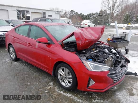 2020 Hyundai Elantra Value Edition with VIN KMHD84LF2LU084137, listed as a IAAI auction lot 41599599 with 62,827 mi miles and . Bid and sale history available at DreamBid. Image 1.