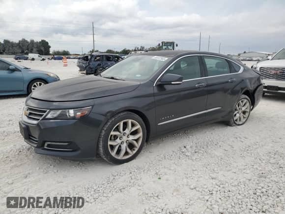 2015 Chevrolet Impala LTZ with VIN 1G1165S30FU122505, listed as a Copart auction lot 86972565 with 151,966 mi miles and Salvage title. Bid and sale history available at DreamBid. Image 1.