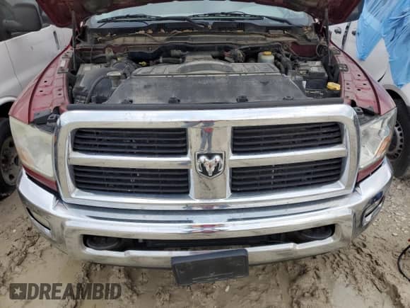 2010 Dodge 3500 Laramie with VIN 3D73Y4CL7AG141055, listed as a Copart auction lot 81928424 with 340,032 mi miles and Salvage title. Bid and sale history available at DreamBid. Image 11.