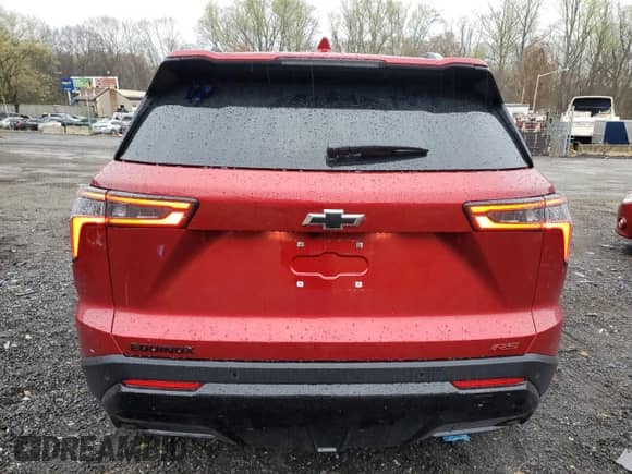 2025 Chevrolet Equinox FWD RS с VIN 3GNAXLEG6SL175289, выставлен на аукционе Copart как лот 51214525 с пробегом 910 миль миль и Списание • Salvage title. История ставок и продаж доступна на DreamBid. Изображение 6.