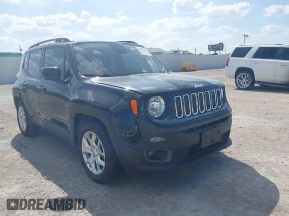 2017 Jeep Renegade Latitude z VIN ZACCJABB1HPF52076, wystawiony jako IAAI lot #42871282 z przebiegiem Nie podano mil oraz . Historia ofert i sprzedaży dostępna na DreamBid. Obrazek 1.