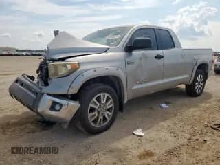 2018 Toyota Tundra SR с VIN 5TFUW5F13JX758338, выставлен на аукционе Copart как лот 80695575 с пробегом 219 541 миль миль и Списание • Salvage title. История ставок и продаж доступна на DreamBid. Изображение 1.