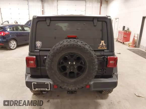 2024 Jeep Wrangler Sport S with VIN 1C4PJXDG4RW218996, listed as a IAAI auction lot 42088856 with 10,717 mi miles and . Bid and sale history available at DreamBid. Image 16.