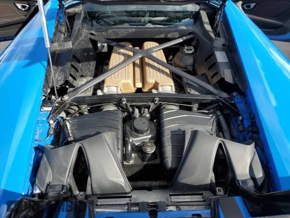 2018 Lamborghini Huracan with VIN ZHWUD4ZF2JLA08437, listed as a Copart auction lot 76293594 with Not provided miles and Non repairable. Bid and sale history available at DreamBid. Image 11.