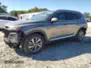 2019 Hyundai Santa Fe SEL with VIN 5NMS33AD8KH046455, listed as a Copart auction lot 85166225 with 51,871 mi miles and Salvage title. Bid and sale history available at DreamBid. Image 1.