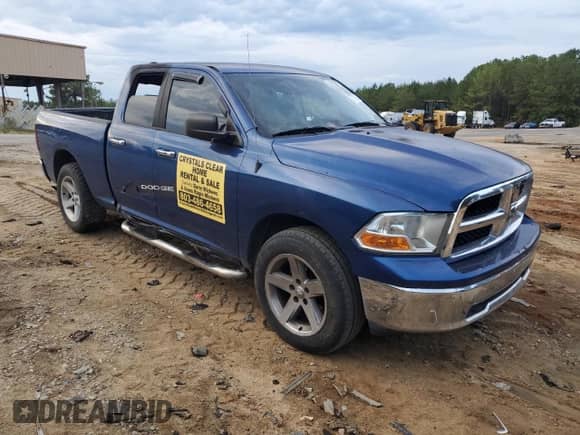 2010 Dodge 1500 SLT z VIN 1D7RV1GP5AS210607, wystawiony jako Copart lot #81732535 z przebiegiem Nie podano mil oraz Szkoda całkowita • Salvage title. Historia ofert i sprzedaży dostępna na DreamBid. Obrazek 4.