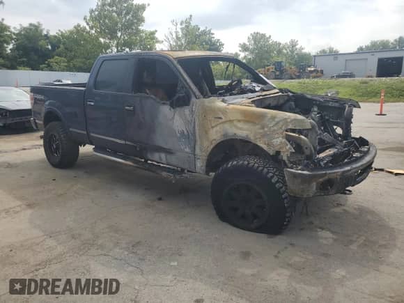 2009 Ford F-150 XL with VIN 1FTPW14V09FB24045, listed as a Copart auction lot 68906825 with Not provided miles and Salvage title. Bid and sale history available at DreamBid. Image 4.