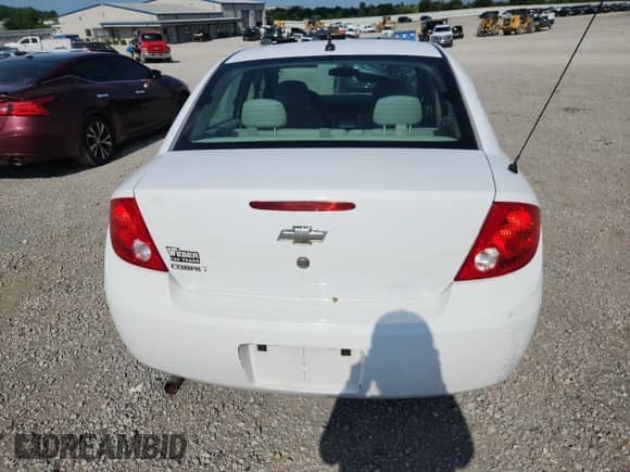 2010 Chevrolet Cobalt LS with VIN 1G1AB5F5XA7172889, listed as a Copart auction lot 66003465 with Not provided miles and Salvage title. Bid and sale history available at DreamBid. Image 6.