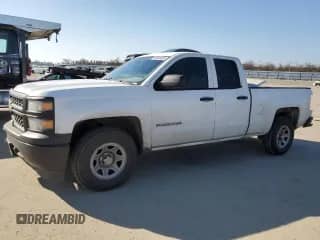 2015 Chevrolet Silverado 1500 Work Truck z VIN 1GCRCPEH3FZ279258, wystawiony jako Copart lot #88644605 z przebiegiem 111 688 mil mil oraz Szkoda całkowita • Salvage title. Historia ofert i sprzedaży dostępna na DreamBid. Obrazek 1.