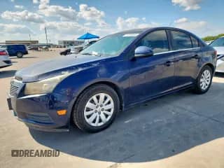 2011 Chevrolet Cruze 1LT with VIN 1G1PF5S92B7105728, listed as a Copart auction lot 84378345 with 169,424 mi miles and Clean title. Bid and sale history available at DreamBid. Image 1.