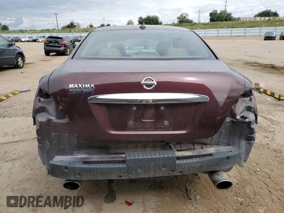 2014 Nissan Maxima SV with VIN 1N4AA5AP7EC460567, listed as a Copart auction lot 81749315 with 95,954 mi miles and Salvage title. Bid and sale history available at DreamBid. Image 6.