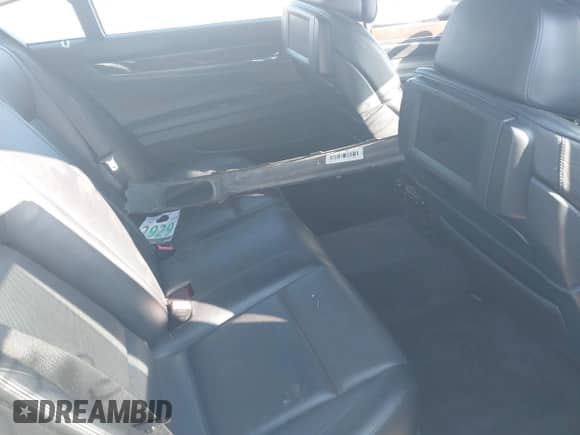 2012 BMW 7 Series 750Li xDrive with VIN WBAKC8C54CC437845, listed as a IAAI auction lot 41691478 with Not provided miles and . Bid and sale history available at DreamBid. Image 8.