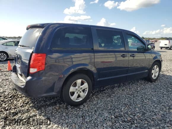 2013 Dodge Grand Caravan SE with VIN 2C4RDGBG1DR538913, listed as a Copart auction lot 85929245 with 158,049 mi miles and Salvage title. Bid and sale history available at DreamBid. Image 3.