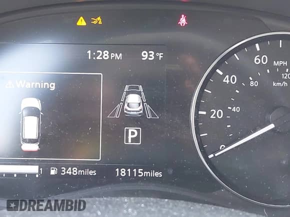 2023 Nissan Kicks SR with VIN 3N1CP5DV8PL573529, listed as a IAAI auction lot 43006952 with 18,115 mi miles and . Bid and sale history available at DreamBid. Image 15.