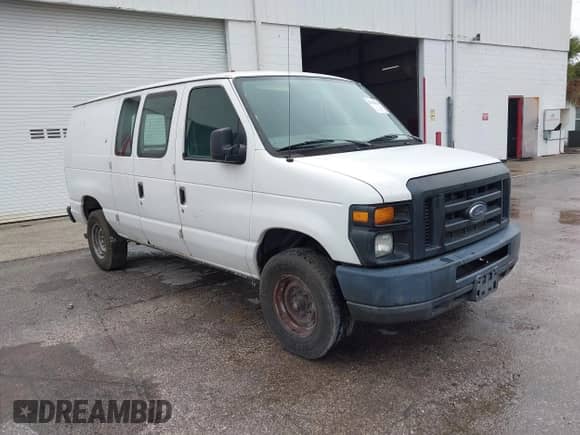 2011 Ford Econoline Cargo Commercial with VIN 1FTSE3EL4BDB39770, listed as a IAAI auction lot 42539014 with 199,289 mi miles and . Bid and sale history available at DreamBid. Image 1.