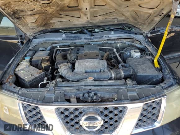 2008 Nissan Frontier SE with VIN 1N6AD06U08C442643, listed as a Copart auction lot 53752805 with 333,482 mi miles and Salvage title. Bid and sale history available at DreamBid. Image 11.