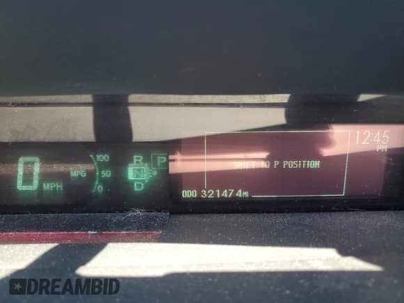 2010 Toyota Prius II with VIN JTDKN3DUXA0175737, listed as a Copart auction lot 84049035 with 321,474 mi miles and Clean title. Bid and sale history available at DreamBid. Image 9.