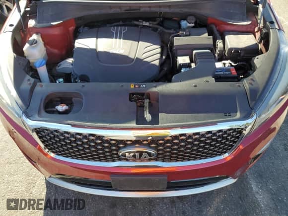 2016 Kia Sorento SXL z VIN 5XYPKDA57GG081853, wystawiony jako Copart lot #69962065 z przebiegiem 109 996 mil mil oraz Szkoda całkowita • Salvage title. Historia ofert i sprzedaży dostępna na DreamBid. Obrazek 12.