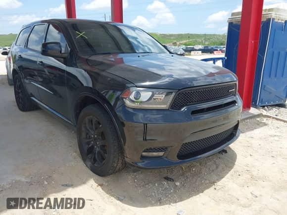 2020 Dodge Durango GT Plus with VIN 1C4RDJDG9LC381987, listed as a IAAI auction lot 42456991 with 48,851 mi miles and . Bid and sale history available at DreamBid. Image 1.