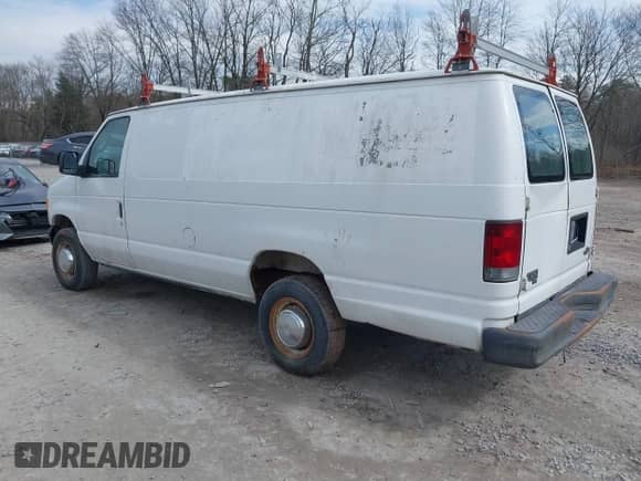 2005 Ford Econoline Cargo with VIN 1FTNS24L45HB01888, listed as a IAAI auction lot 41837403 with 150,995 mi miles and . Bid and sale history available at DreamBid. Image 3.