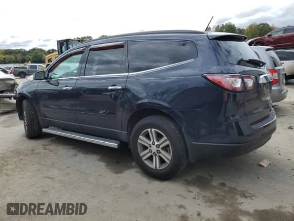 2015 Chevrolet Traverse LT with VIN 1GNKRHKD2FJ348129, listed as a Copart auction lot 85601495 with 102,579 mi miles and Salvage title. Bid and sale history available at DreamBid. Image 2.
