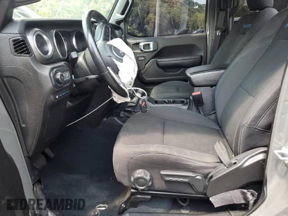 2022 Jeep Wrangler Unlimited Rubicon с VIN 1C4JJXR69NW206276, выставлен на аукционе Copart как лот 67113215 с пробегом 39 273 миль миль и Списание • Salvage title. История ставок и продаж доступна на DreamBid. Изображение 7.