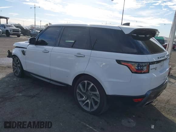 2022 Land Rover Range Rover Sport HSE Silver Edition z VIN SALWR2SU1NA243662, wystawiony jako IAAI lot #41179095 z przebiegiem 45 172 mil mil oraz . Historia ofert i sprzedaży dostępna na DreamBid. Obrazek 3.