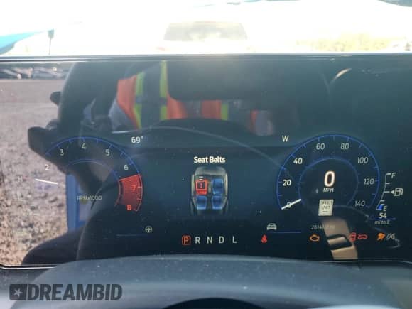 2024 Ford Mustang EcoBoost с VIN 1FA6P8TH1R5114360, выставлен на аукционе Copart как лот 80071875 с пробегом 26 141 миль миль и Списание • Salvage title. История ставок и продаж доступна на DreamBid. Изображение 9.