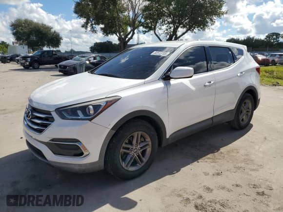 2017 Hyundai Santa Fe 2.4L с VIN 5XYZT3LB1HG411524, выставлен на аукционе Copart как лот 82513705 с пробегом 144 860 миль миль и Списание • Salvage title. История ставок и продаж доступна на DreamBid. Изображение 1.