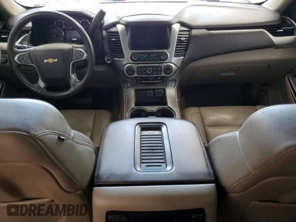 2015 Chevrolet Suburban LT with VIN 1GNSKJKC6FR635316, listed as a Copart auction lot 65336185 with 217,006 mi miles and Salvage title. Bid and sale history available at DreamBid. Image 8.