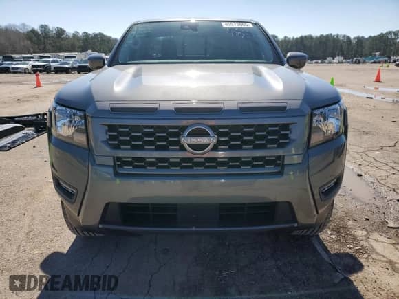 2025 Nissan Frontier SV with VIN 1N6ED1EJ8SN611463, listed as a Copart auction lot 45573665 with 133 mi miles and Salvage title. Bid and sale history available at DreamBid. Image 5.