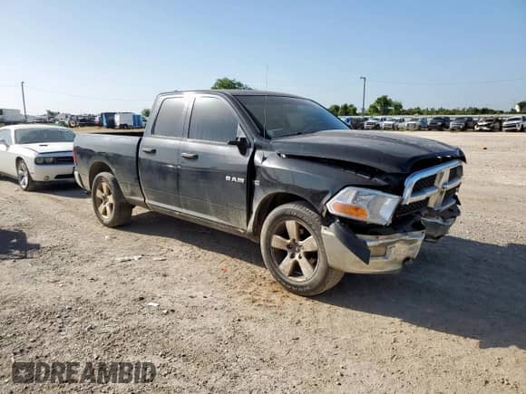 2009 Dodge 1500 SLT z VIN 1D3HB18T29S722922, wystawiony jako Copart lot #66482125 z przebiegiem 312 034 mil mil oraz Szkoda całkowita • Salvage title. Historia ofert i sprzedaży dostępna na DreamBid. Obrazek 4.