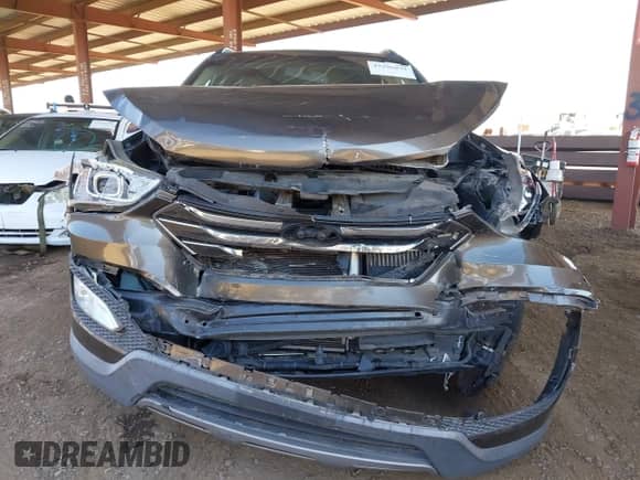 2014 Hyundai Santa Fe with VIN 5XYZW3LAXEG140814, listed as a IAAI auction lot 43296039 with 115,419 mi miles and . Bid and sale history available at DreamBid. Image 12.